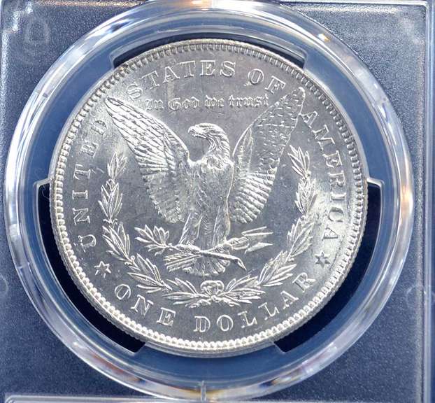 1878 7/8 TF Morgan Dollar PCGS MS63 Weak