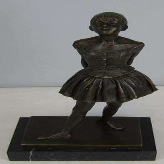 Ballerina The Little Dancer Bronze Sculpture