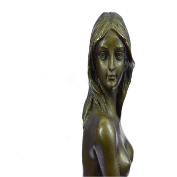 Female Bronze Sculpture Statue Figurine