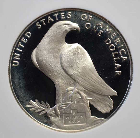 1984 S Olympics Commemorative Silver Dollar PF 69 Ultra Cameo NGC