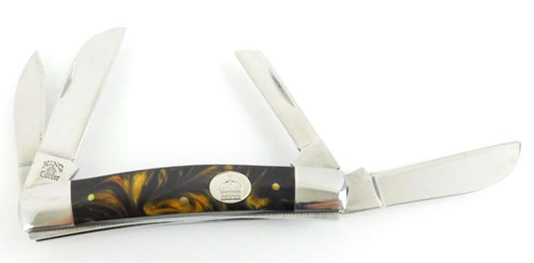 King Cutter 4-Blade German Pocket Knife