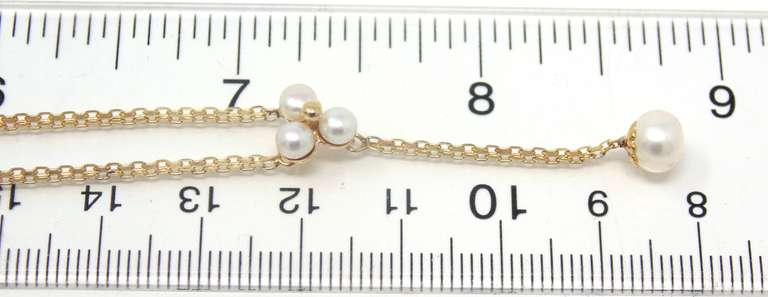 Gorgeous Pearl Lariat Necklace