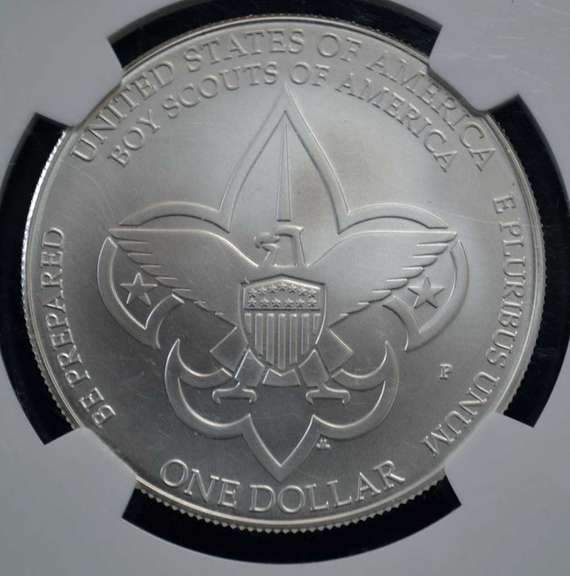 2010 P Boy Scouts Commemorative  NGC MS 70