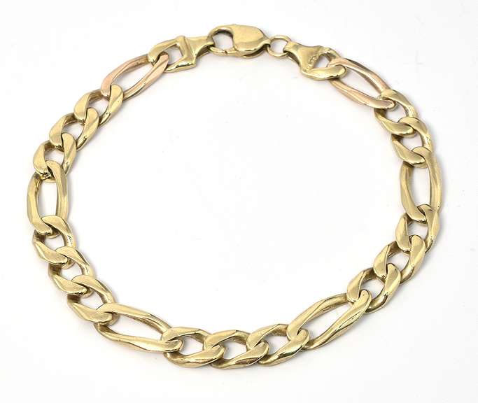 Men's Figaro 14KT Bracelet