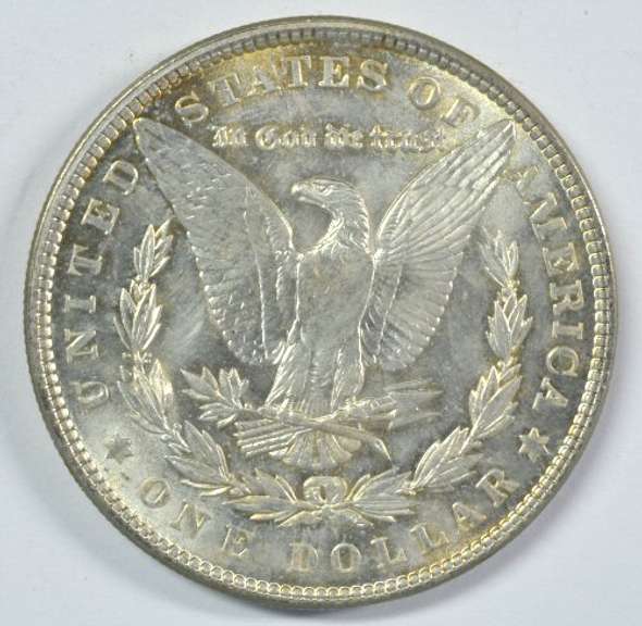 Better date 1902-P Morgan Silver Dollar. Nice BU