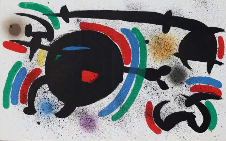 JOAN MIRO UNTITLED 1972