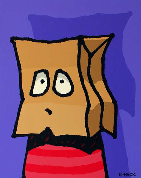 Ed Heck Bag Boy Signed Limited Edition