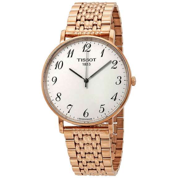 Tissot Large Silver Dial Watch