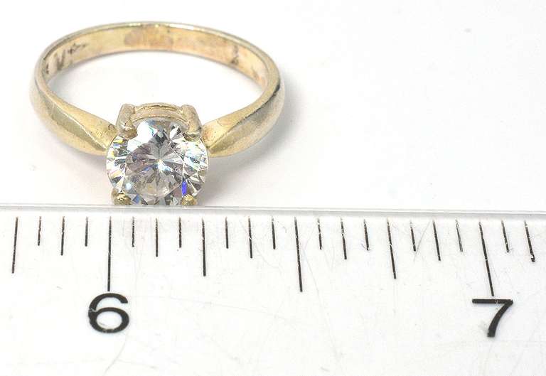 Sterling Silver CZ  Ring