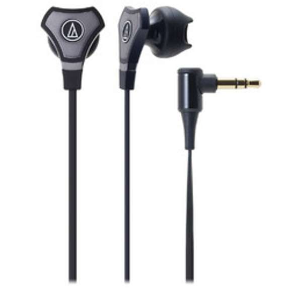 Audio Technica ATH-CHX5 SonicFuel Hybrid Earbud In-Ear Headphones, Black