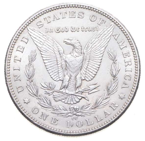 1882-CC Morgan Silver Dollar