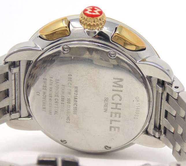Michele Sereni Goldplated Diamond Watch
