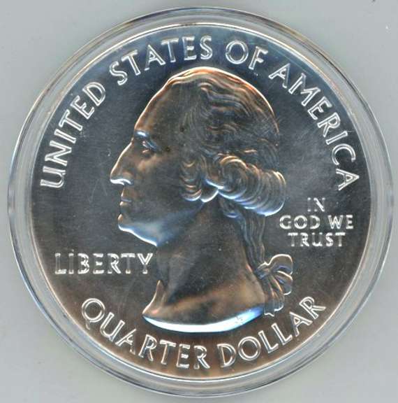 Gem BU 2015 America The Beautiful Blue Ridge 5 oz coin