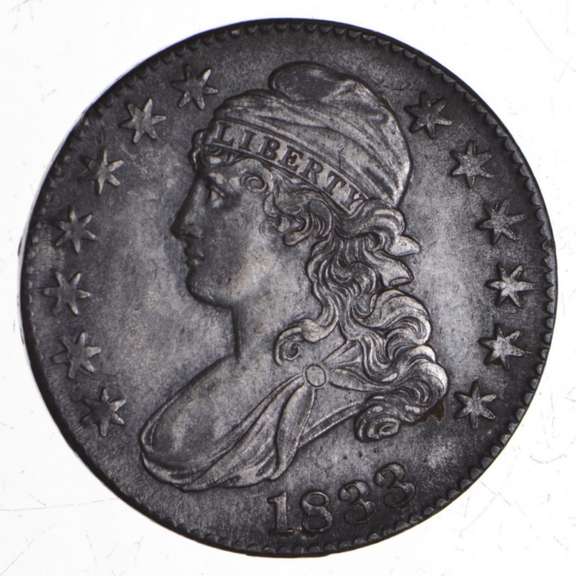 1833 Capped Bust Half Dollar