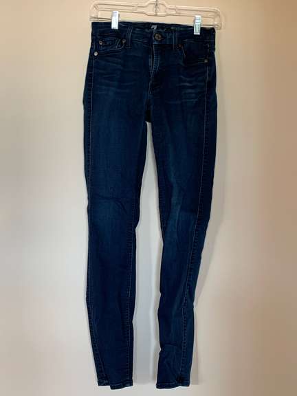 7 for all Mankind Designer Jeans- Size 27