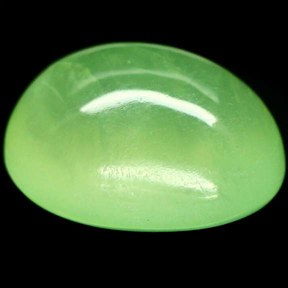 Large 20.11ct untreated Prehnite cabochon