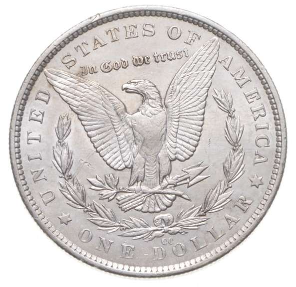 1882-CC Morgan Silver Dollar
