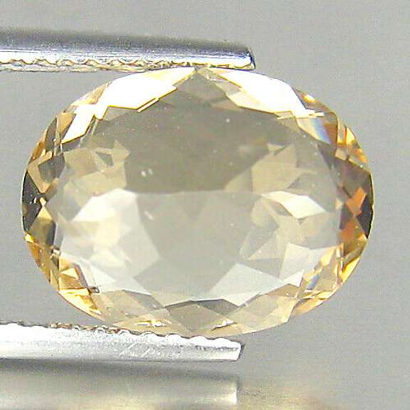 Real untreated Golden Beryl weighing 3.81 carats
