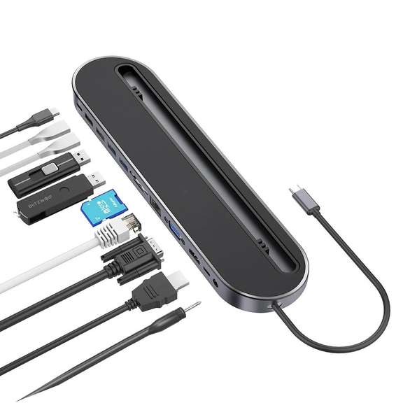 USB-C Docking Station 12 Ports