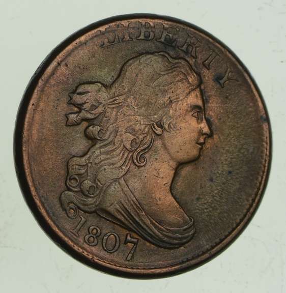 1807 Draped Bust Half Cent