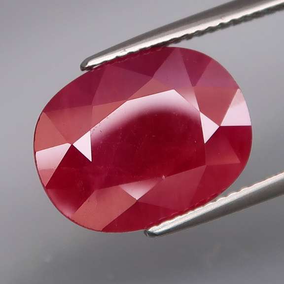 Top blood red unheated 8.30ct Lichinga Ruby