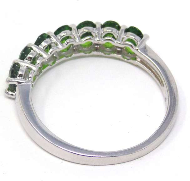 Sterling Silver Peridot Ring
