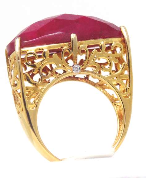 Sterling Silver Gemstone Ring