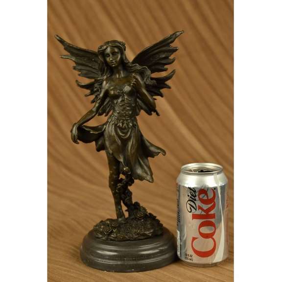 Mythical Bronze Fairy Angel Sculpture