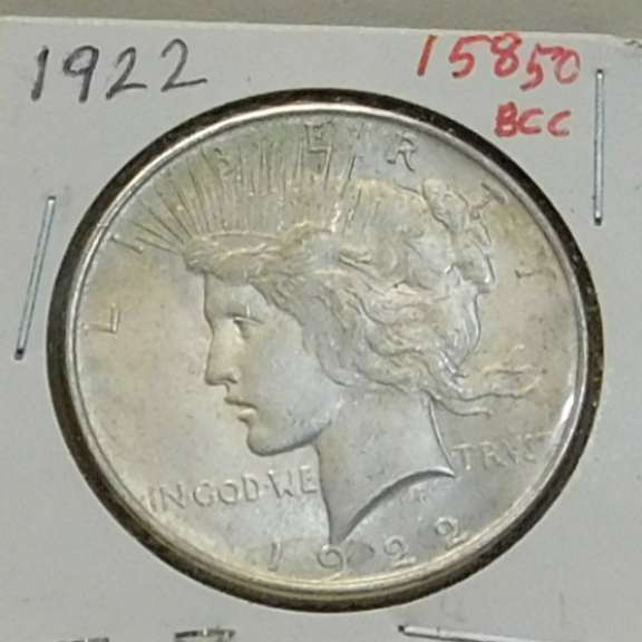 1922 Peace Dollar  circ.