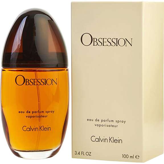 OBSESSION by Calvin Klein EAU DE PARFUM SPRAY 3.4 OZ