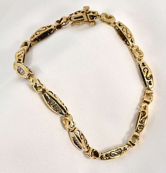 Baguette Diamond Bracelet