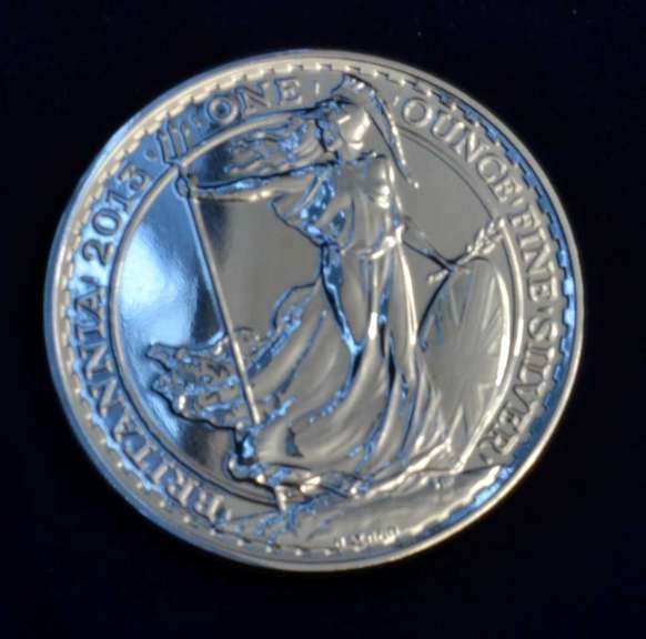 2013 Silver 1 OZ Britiannia UNC