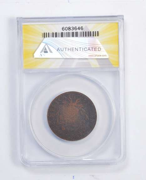 VG8 Details 1794 Liberty Cap Large Cent Corroded - Cleaned - ANACS