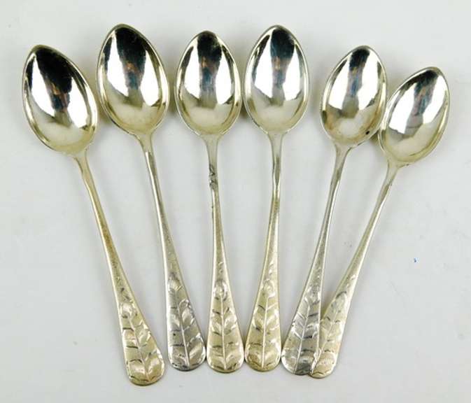 6 Sterling Silver Demi-Tasse Spoons