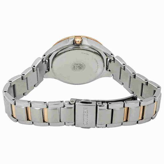 Citizen Silhouette Crystal Silver Dial Watch
