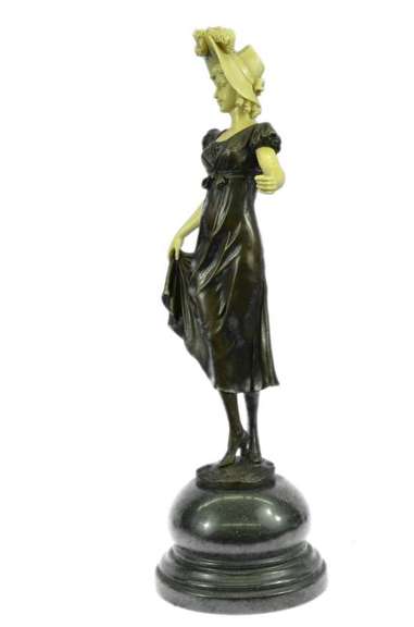 Faux Bone Bronze Sculpture