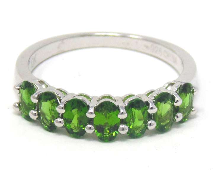 Sterling Silver Peridot Ring