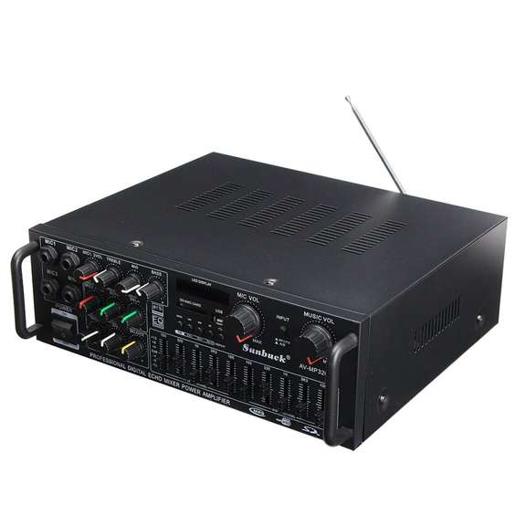 Bluetooth 1200W 110V Digital Amplifier HIFI-h Stereo