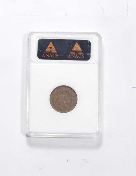F12 1908-S Indian Head Cent - Graded ANACS