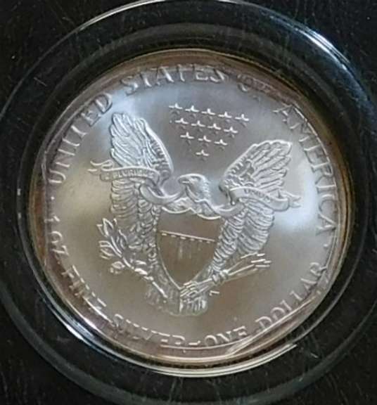 2001 Unc Silver Eagle