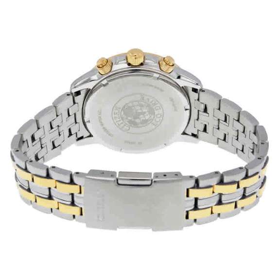 Citizen Perpetual Grey Dial Two-tone Men's