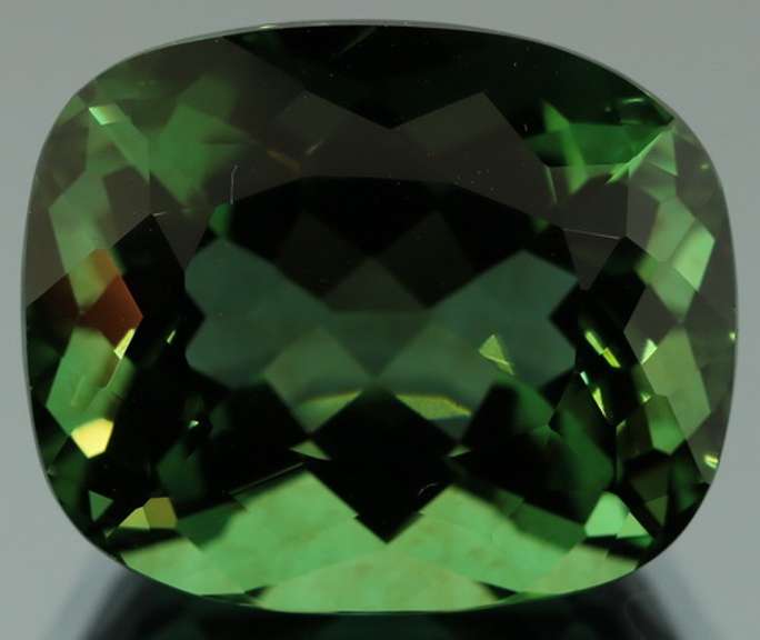 29.40ct top green hue created Amethyst