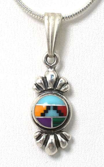 Sterling Silver Turquoise Necklace