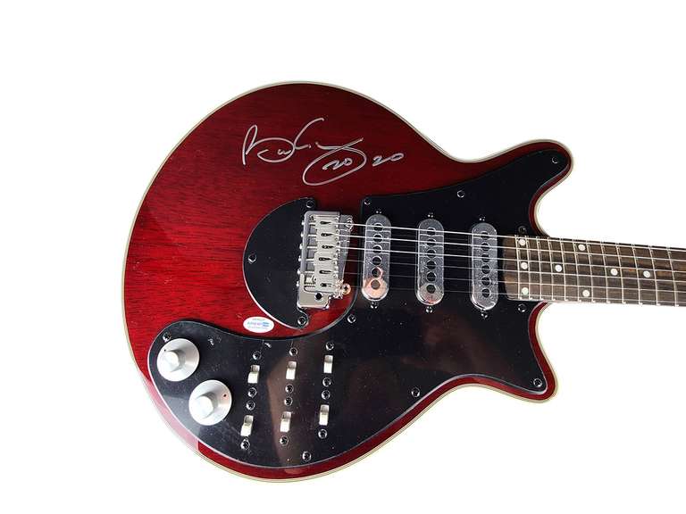 Queen Brian May Autographed Signature BMG Guitar