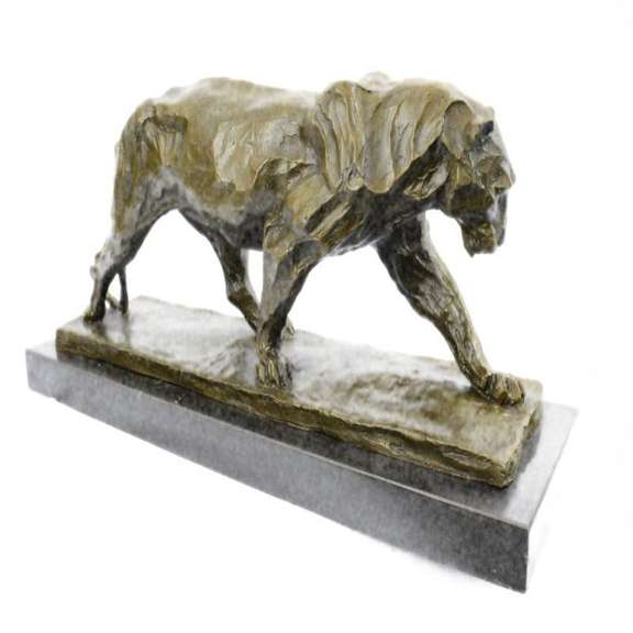Animal Edition Lion Wildlife Bronze Statue