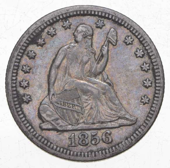1856 Seated Liberty Quarter