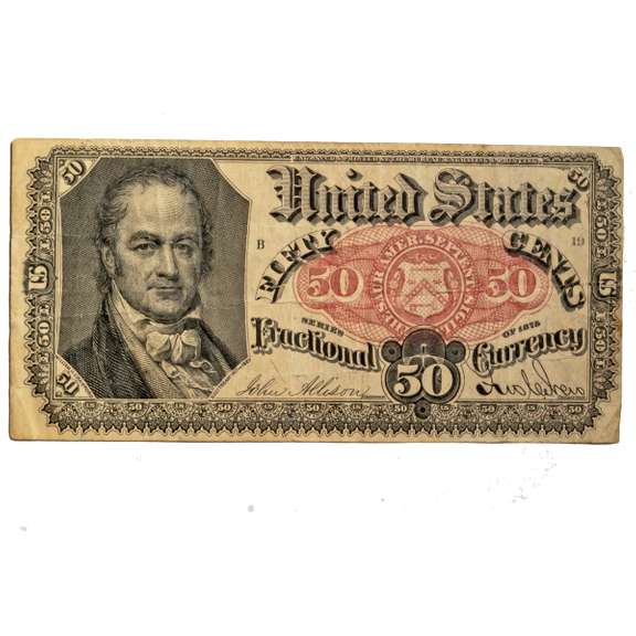 50 Cent Fifth Series Bob Hope Fractional Note