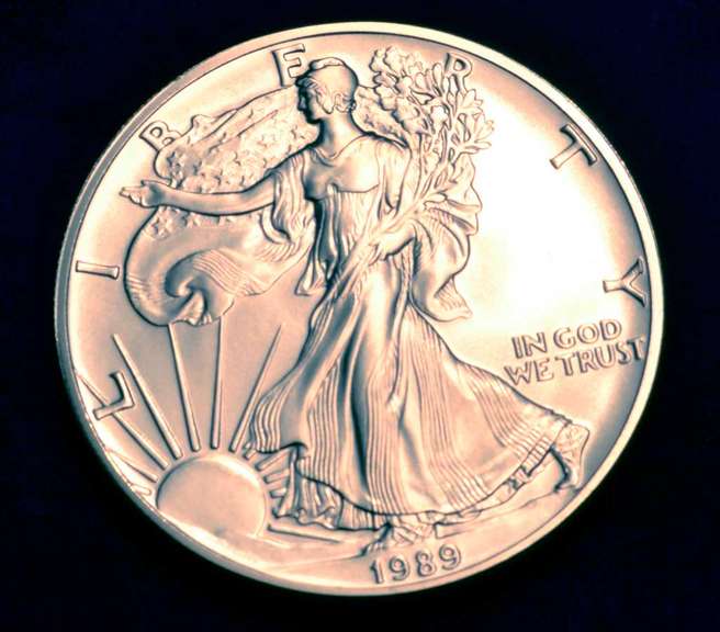 1989  UNC Silver Eagle