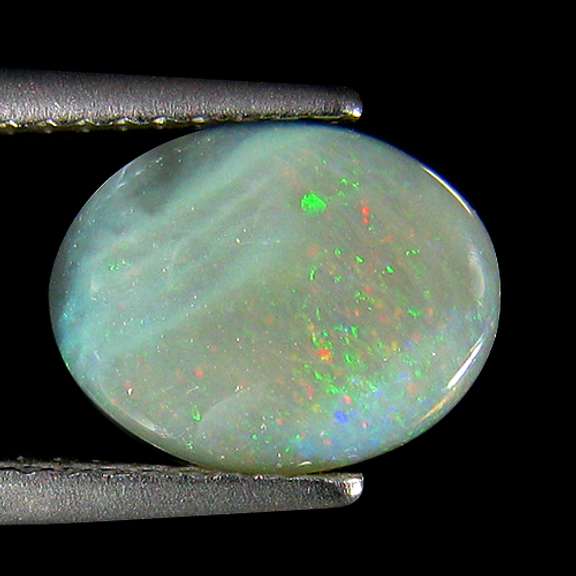 Simply gorgeous 1.46ct bi-color Black Opal