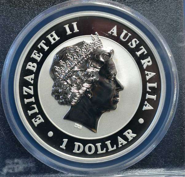 2013 P Australia Kookaburra w/snake First Strike  PCGS MS70